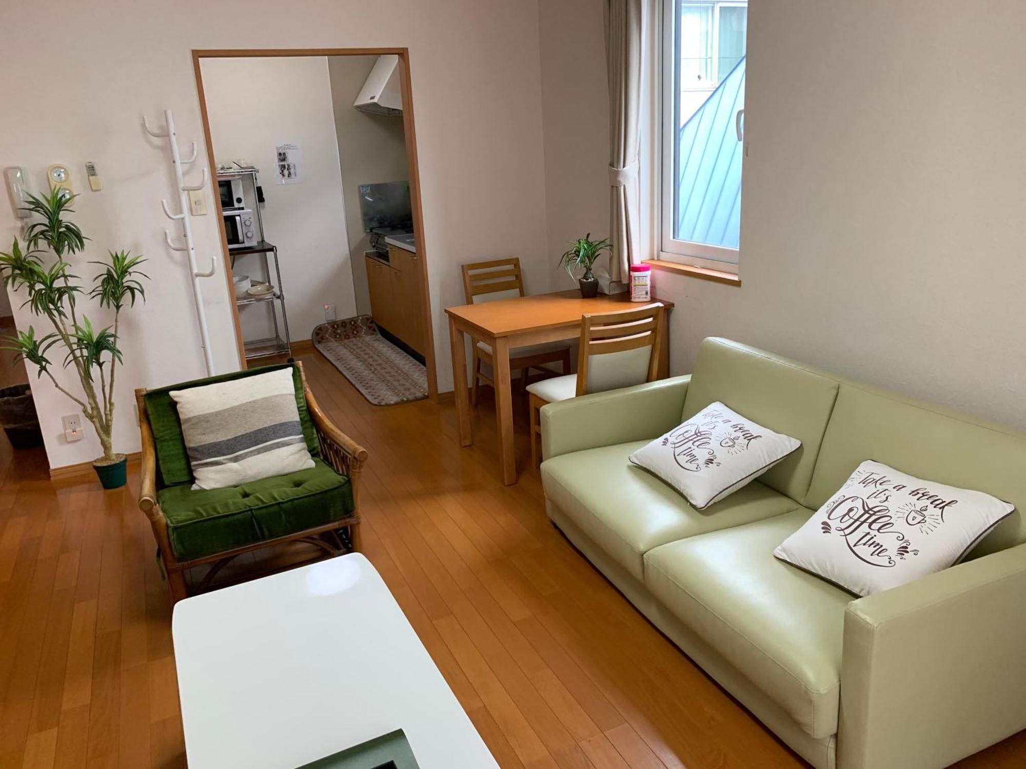 Ferienwohnung Sejour Toyohirakoen Sapporo Exterior foto