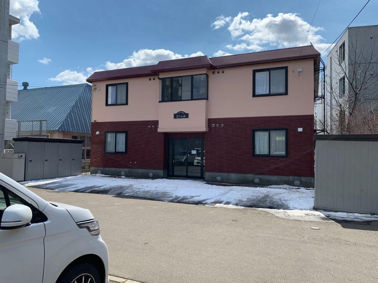 Ferienwohnung Sejour Toyohirakoen Sapporo Exterior foto